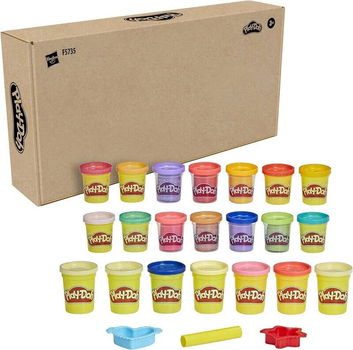 Zestaw kreatywny Hasbro Play Doh z akcesoriami 21 elementów (5010994136345)