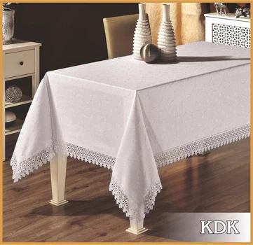 Скатерть мереживо Maison Royale 160x300 KDK White