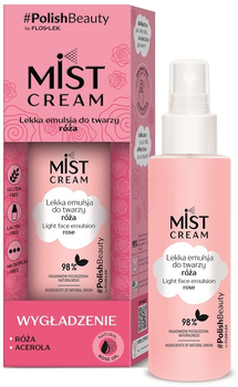 Емульсія для обличчя Floslek Mist Cream Троянда & Ацерола розгладжуюча 110 мл (5905043009803)