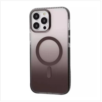 Чохол Протиударний омбре градієнт Proove Shadow Star Case with Magnetic Ring iPhone 16 Pro Max Gray
