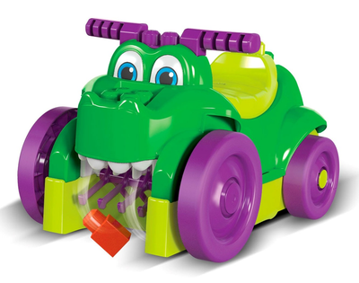 Jeździk Fisher-Price Mega Bloks, zjadacz klocków. - krokodyl (0887961761184)