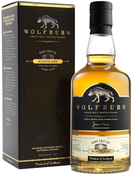 Виски Wolfburn Northland 0.7 л 46% в подарочной упаковке (0634158496349)