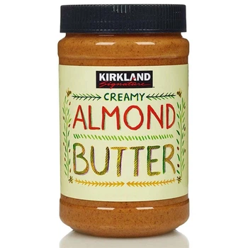 Миндальная паста Kirkland Signature USDA Organic Creamy Almond Butter 765 г