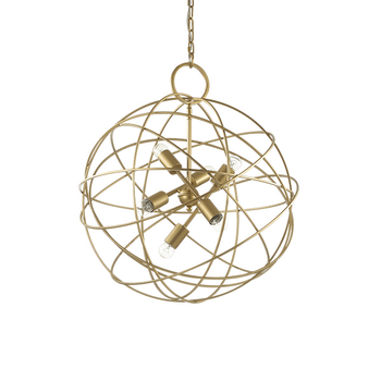 Люстра підвісна Konse 156026 Ideal Lux золото