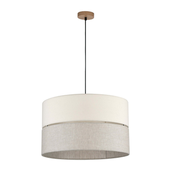 Люстра подвесная ECO 5773 TK-Lighting бежевый, дерево, черный / бежевый