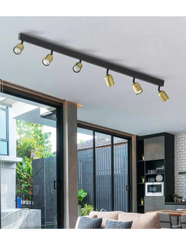 Светильник спотовый Top 1021 TK-Lighting черный / золотой, черный
