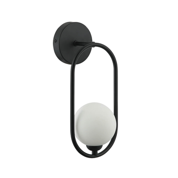 Бра Lupus WL-3965-1-BL Italux черный / белый