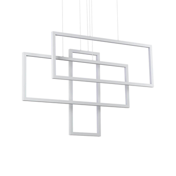 Люстра підвісна FRAME 253589 Ideal Lux білий