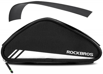 Велосумка Rockbros B55-BK на раму 0.7 л Black (7683507141617)