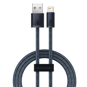 Кабель Baseus Dynamic Series Fast Charging Data Cable USB to iP 2.4A 2m Slate Gray (CALD000516)