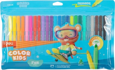 Фломастеры Deli EC161-Color Kids 24 2 мм 24 цвета (6942233607820)