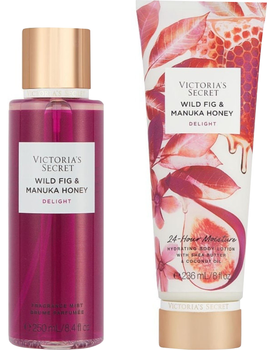 Набір косметики для догляду Victoria's Secret Wild Fig & Manuka Honey Лосьон для тела 236 мл + Мист 250 мл (667558216385)