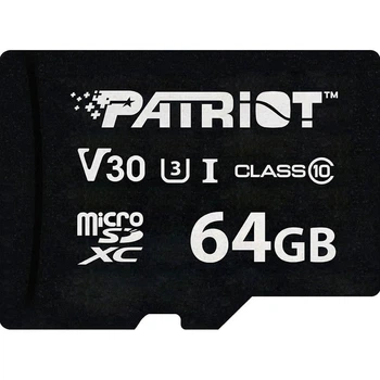 Карта памяти Patriot Micro SDXC VX Series 64GB V3.0 (PSF64GVX31MCX)