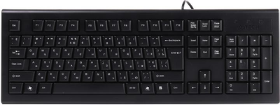 Клавіатура дротова A4Tech KRS-85 PS/2 Black