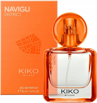 Woda perfumowana damska Kiko Milano Navigli District 50 ml (8059385027722)