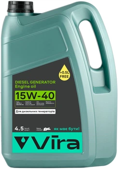 Моторна олива Vira DIESEL GENERATOR CF-4 15W-40 4.5 л (VI0407)