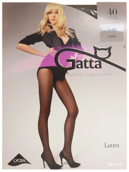 Колготы 40 Den женские Gatta Laura 4 р Lyon (5900042049027)