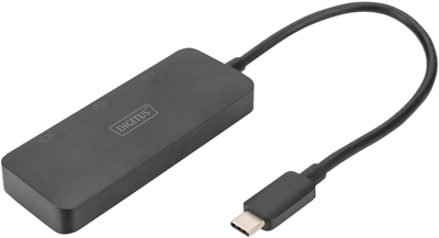 Адаптер Digitus USB-C - 3 x DisplayPort Black (DS-45334)