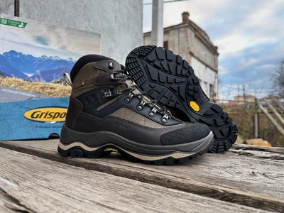 Мужские зимние кожаные термо ботинки Grisport Nero Dakar Trekking 2.0/2 11225D112n 41 26.5 см черные (11310318)