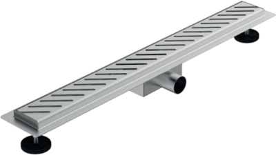 Трап для душу лінійний ASG 01G INOX Dry 800х70