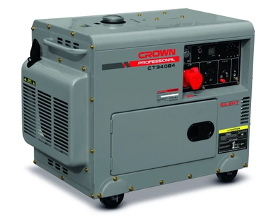Дизельный генератор CROWN CT34084 5,5 кВт