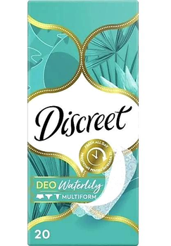 Щоденні прокладки Discreet Deo Waterlily 20шт.