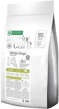 Сухий беззерновий корм для цуценят малих порід Superior Care White Dogs Small and Mini 17 кг