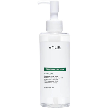 Гидрофильное масло для чувствительной кожи Anua Heartleaf Pore Control Cleansing Oil Mild 200ml