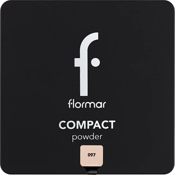 Пудра компактная Flormar Compact Powder 097 Light Cream 11 г (8682536051361)
