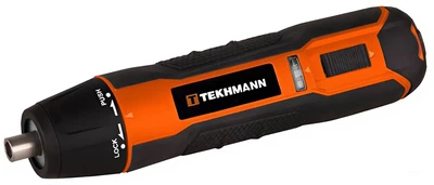 Отвертка аккумуляторная Tekhmann TCS-3.6/1500 KIT 5 Нм аксессуаров 33 шт (873400)