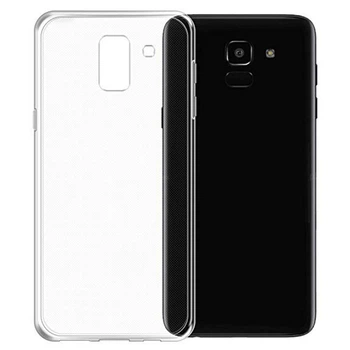 Чехол Ou Case для Samsung Galaxy J6 Unique Skid Silicone, Transparent