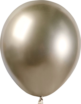 Balony Godan Chromowane AB50 13 cm 100 szt Szampańskie (8021886058512)