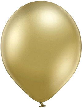 Balony Gemar Chromowane B105 30 cm 100 szt Złote (5414391058956)