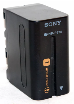 Аккумулятор для Sony NP-F970 (HDR-FX7, HDR-AX2000, HDR-FX1000, FDR-AX1) 6600 мА·год