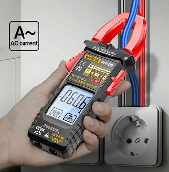 Цифровой мультиметр токоизмерительные клещи ANENG PN109 до 600А с NCV