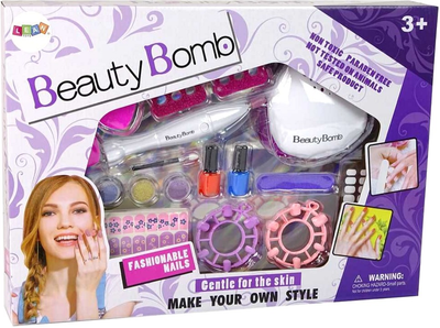 Манікюрний набір Leantoys Beauty Bomb (5905214970291)