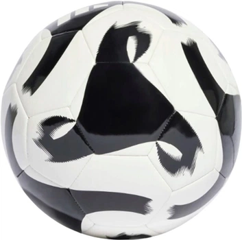 М'яч футбольний Adidas TIRO CLB (HT2430) чорний, білий Унісекс 4 (4065432807005)