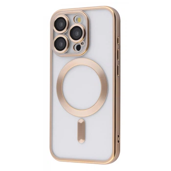 Чохол WAVE Metal Matte Case with Magnetic Ring iPhone 15 Pro yellow