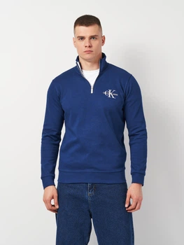 Толстовка на блискавці чоловіча Calvin Klein Jeans 11380.2 S Індиго (smt2000000022789)