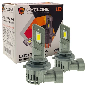 Лампа світлодіодна для фар CYCLONE LED HB4 5000K 6700LM TYPE 44 2 шт комплект