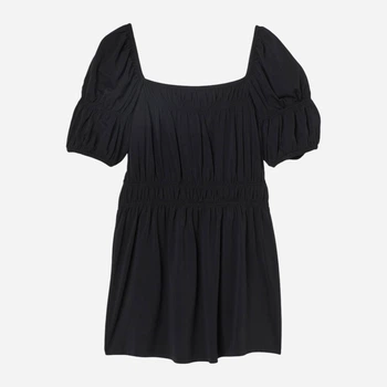 Платье для беременных короткое летнее женское H&M 060958942 S Черное (6666000337948)