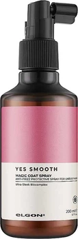 Захисний спрей для неслухняного та кучерявого волосся Elgon Yes Smooth Magic-Coat Spray 200 мл (8056284451382)