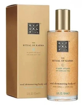 Шиммер Масло для тела с эффектом мерцания Rituals Ritual of Karma Shimmering Body Oil, 100 мл