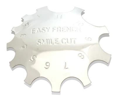 Трафарет для французского маникюра Easy French Smile Cut