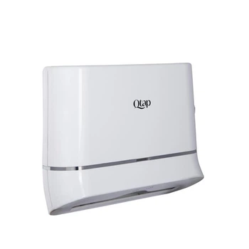 Диспенсер для бумажных полотенец Qtap Pohodli 300 мм, пластик, белый (SD00042873)