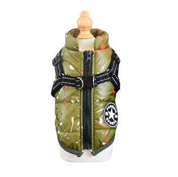 Зимняя куртка для собак Derby Fashion Sports D76 Army Green, 3XL
