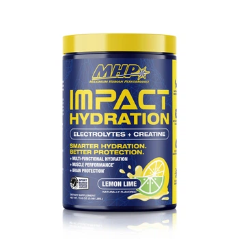 Электролиты с креатином MHP Impact Hydration Electrolytes + Creatine 443 г, Lemon Lime