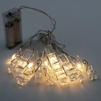 Світлодіодна гірлянда Altalusse Warm 10LED, 1,5м, 1 режим, 2*AA (INL-2704B-10) З 12шт.батарейок в комплекті