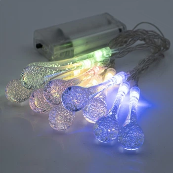 Декоративная гирлянда Altalusse INL-2709B-10 Разноцветный 10LED, 1,5м, 1 режим, 2*AA