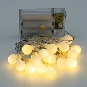 Світлодіодна гірлянда Altalusse Warm 20LED, 3м, 1 режим, 3*AA (INL-2705B-20) З батарейками
